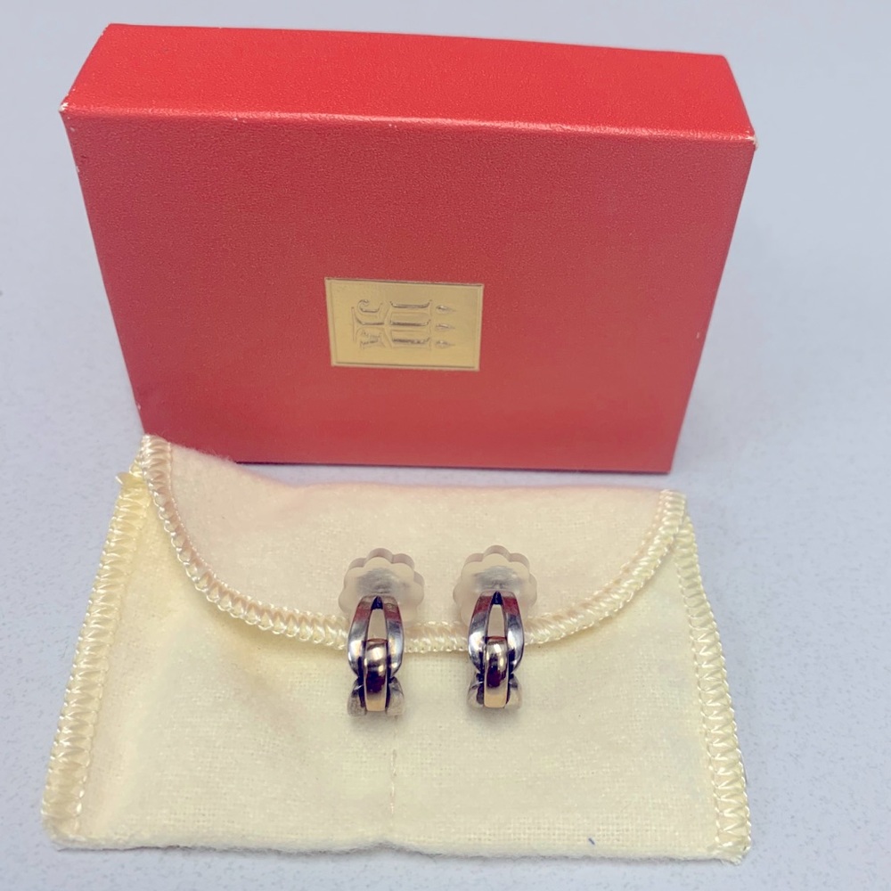 Retired James Avery Enduring Bond Earrings